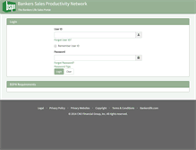 Tablet Screenshot of bspn.bankers.com